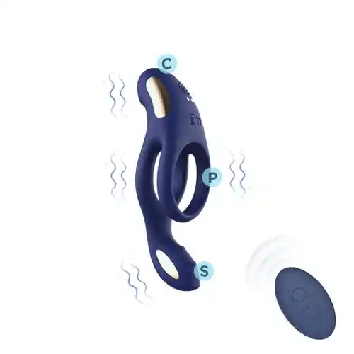 Skore Tremor | Dual Motor Ring + Ball Strap for Couples Skore Tremor | Dual Motor Ring + Ball Strap for Couples