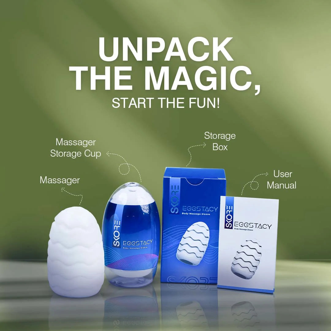 Skore Eggstacy - Non-Powered Massage Sleeve