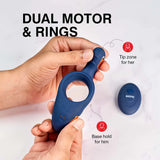 Skore Tremor | Dual Motor Ring + Ball Strap for Couples Skore Tremor | Dual Motor Ring + Ball Strap for Couples