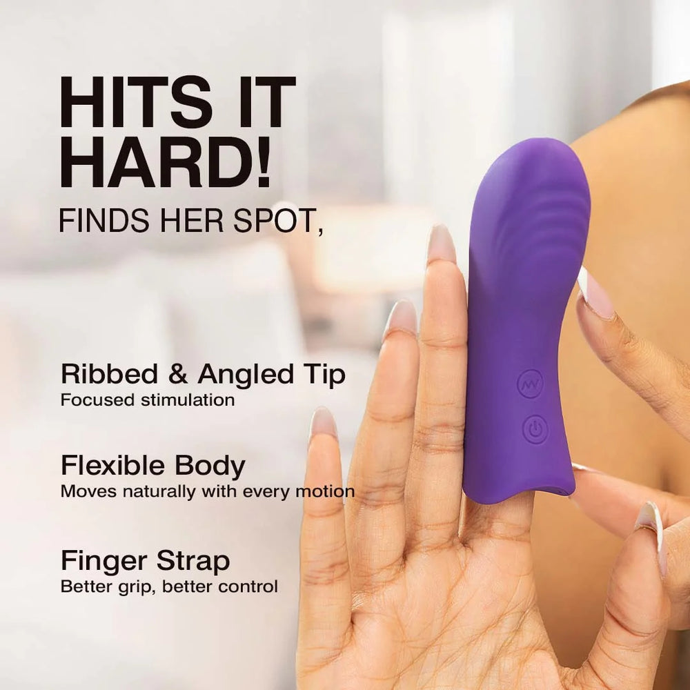 Skore teasHer - RECHARGEABLE FINGER VIBRATOR Skore teasHer - RECHARGEABLE FINGER VIBRATOR