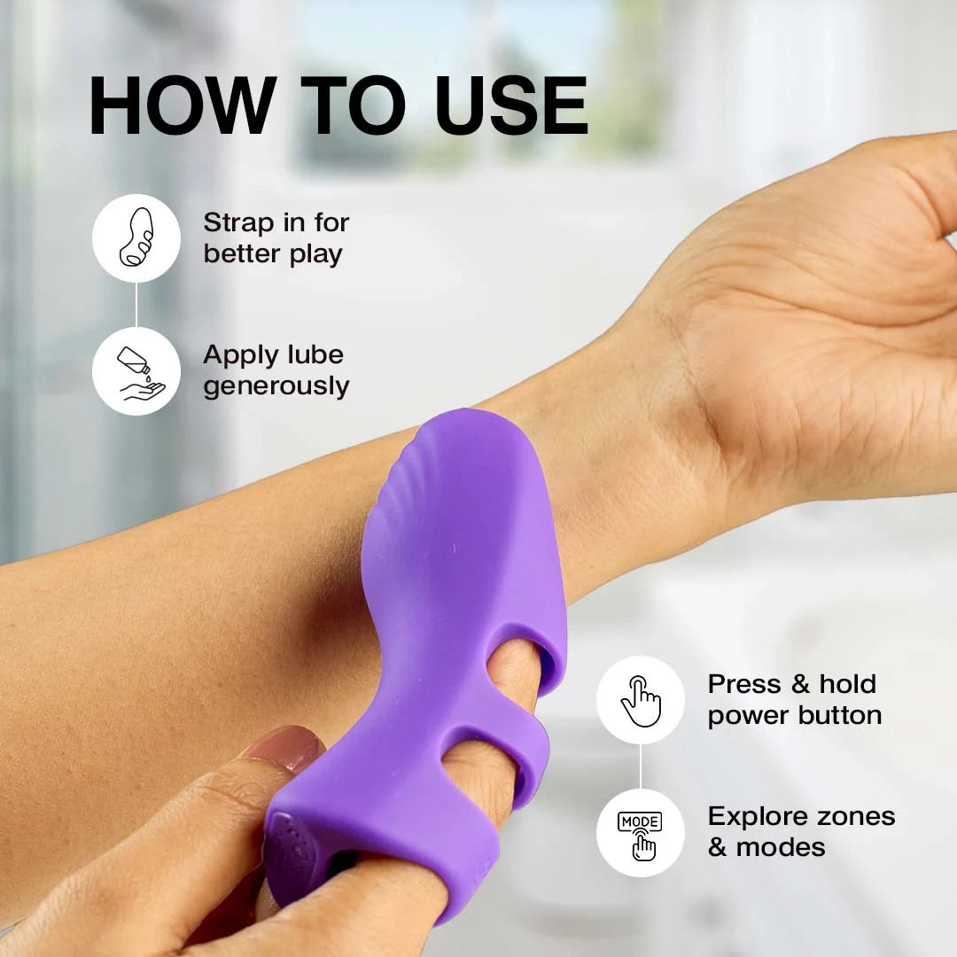 Skore teasHer - RECHARGEABLE FINGER VIBRATOR