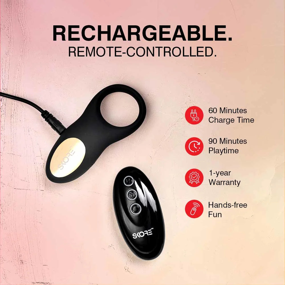 Skore Buzzz | India's 1st Remote Vibrating Ring For Couples Skore Buzzz | India's 1st Remote Vibrating Ring For Couples