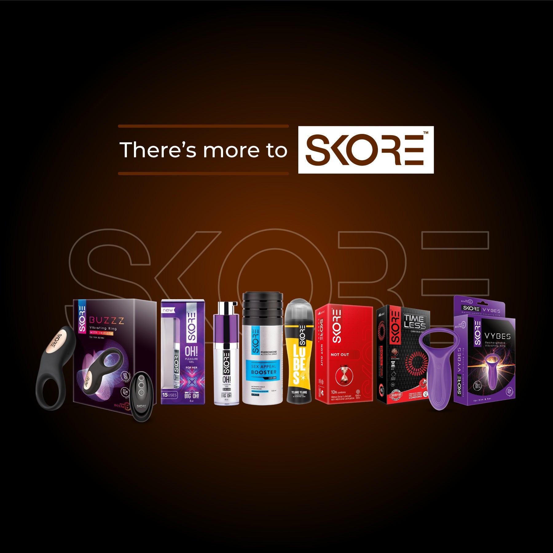 Skore Chocolate Flavored Lubes