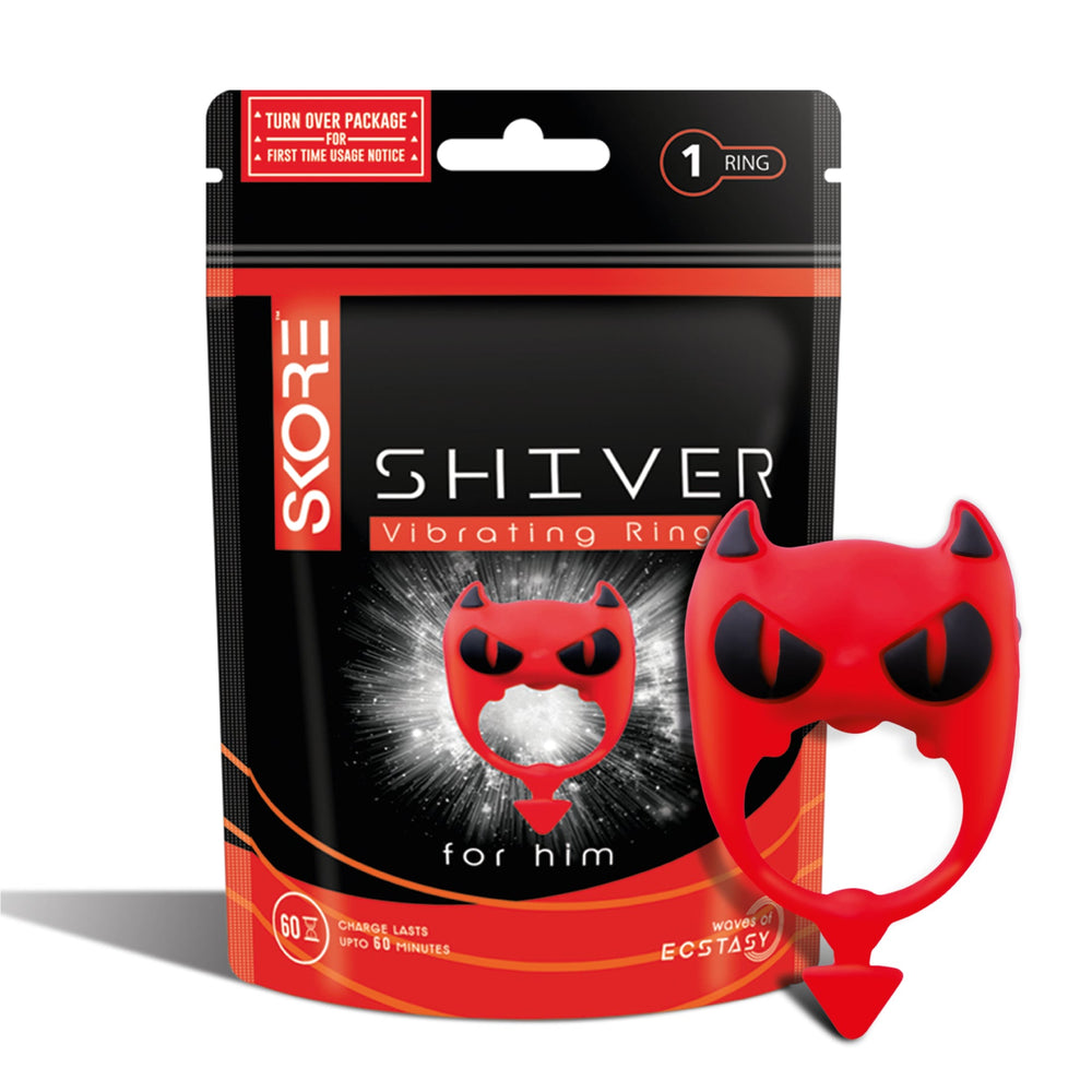 Skore Shiver Vibrating Ring | 60-Min Pleasure for Men Skore Shiver Vibrating Ring | 60-Min Pleasure for Men