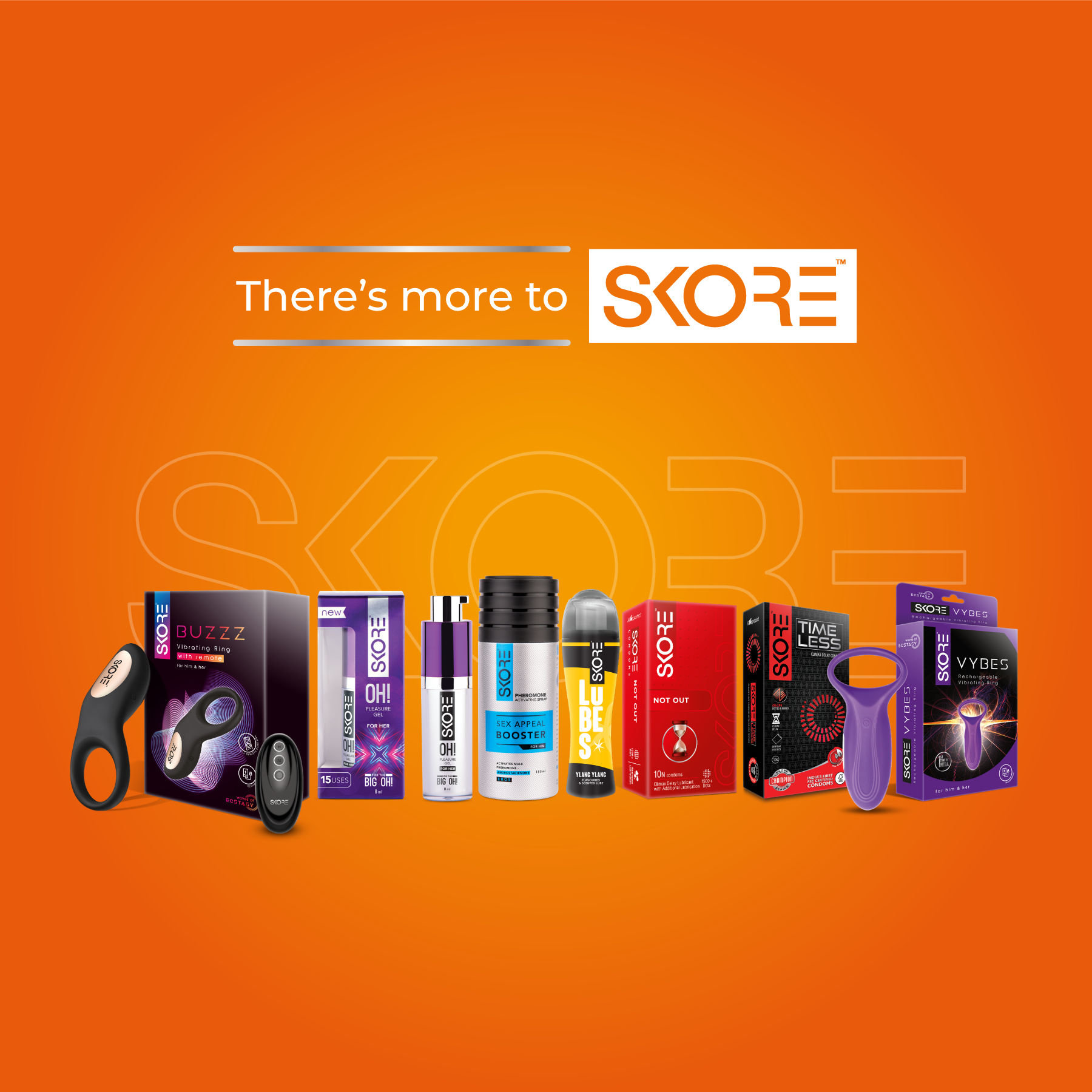 Skore Orange Flavored Condom