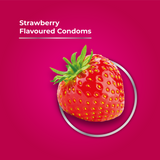 Skore Strawberry Flavored Condom